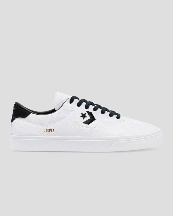 Converse Louie Lopez Pro Roll Up Low Tops Shoes White | CV-149QFA