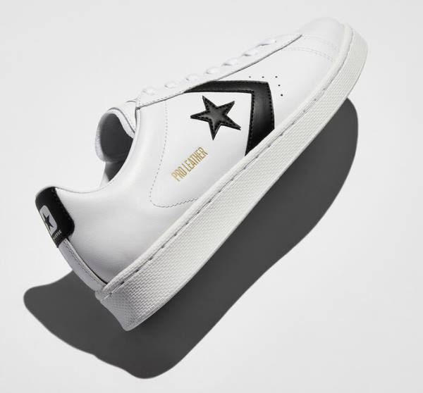 Converse OG Pro Leather Low Tops Shoes White / Black / White | CV-853MTD