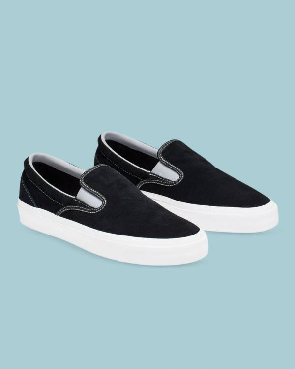 Converse One Star CC Slip On Low Tops Shoes Black | CV-435UEO