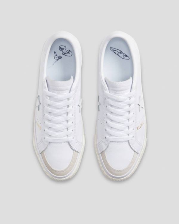 Converse One Star Pro As 2 Designed By Alexis Low Tops Shoes White | CV-307FMV