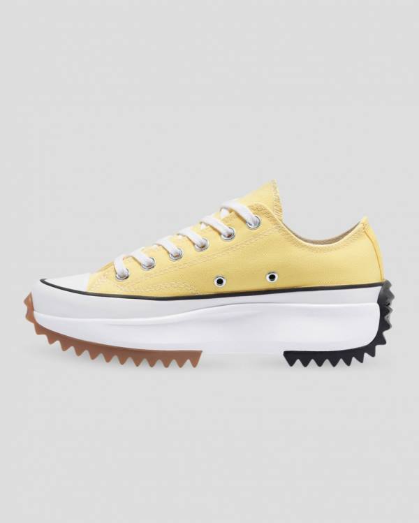 Converse Run Star Hike Colour Splash Low Tops Shoes Yellow | CV-318ILT