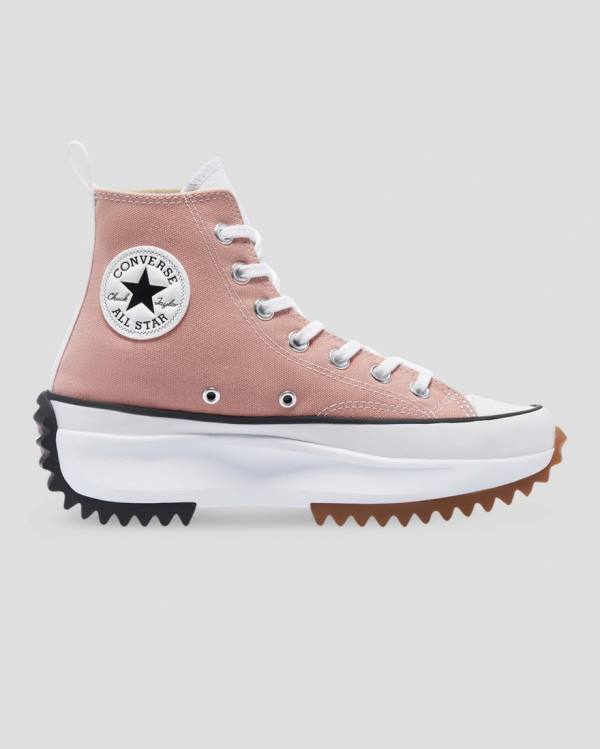 Converse Run Star Hike High Tops Shoes Pink | CV-310NSY