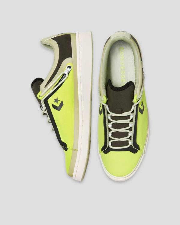 Converse Seam Tape Pro Leather Low Tops Shoes Green | CV-481WQX