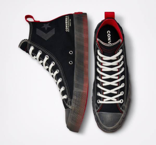 Converse UNT1TL3D High Tops Shoes Black | CV-497YVD